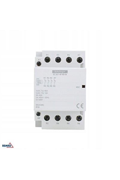 Bemko Contactor modular SC301 4P 40A TIP 40 4Z SCHELINGER