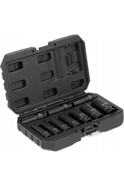 NO BRAND Set de capete tubulare lungi YATO 1/2 " 10-27mm 10 bucăți. YT-10557
