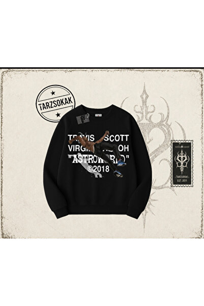 Tarzsokak Unisex Travis Scott Astroworld 2018 Oversize unisex majica sa okrug...