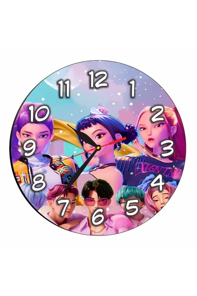OEM Ceas Kpop, Lemn, CSDUV207 - 30 cm