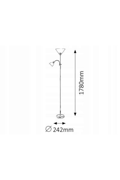 Rabalux ACTION 4060 24h Lampadar de podea
