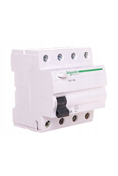 Schneider Electric Disjunctor diferențial K60 3P+N 63A 300mA Tip AC A9Z06463 ...