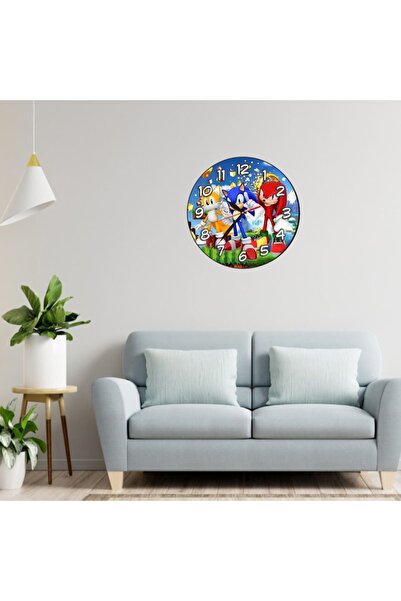 Disney Ceas, Disney, Sonic, Lemn, 40 cm, CSDUV172