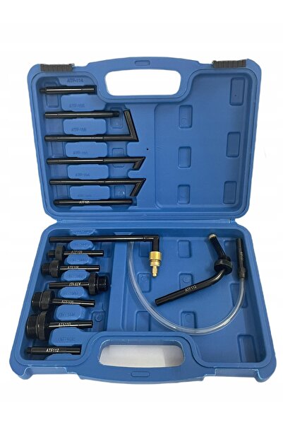 AMD TOOLS Pompă pneumatică pentru schimbarea fluidelor auto, kit 10L + 15 ada...
