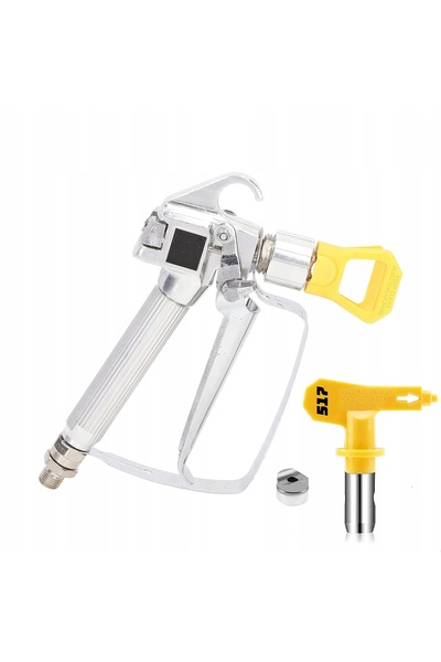 Rosfix Pistol de vopsit cu compresor cu duză 517 + sondă de curățare