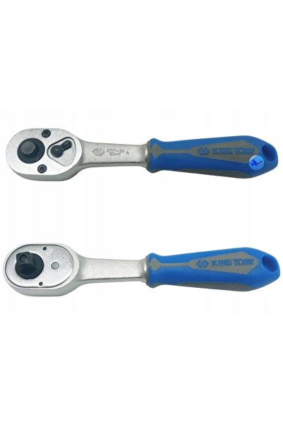 King Tony Cheie cu clichet scurtă 1/4 " 24 dinți 130mm CrV