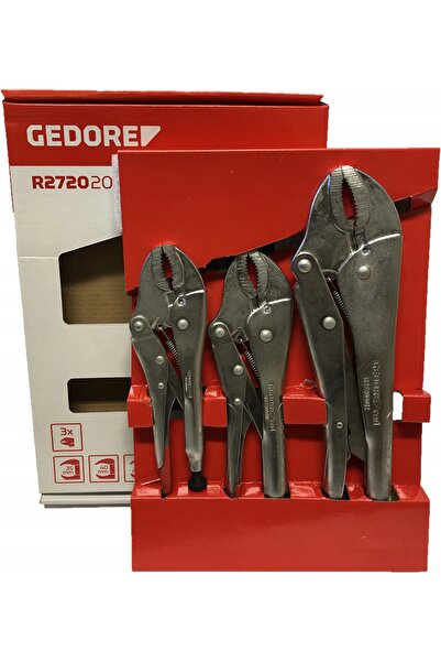 GEDORE RED Clești de strângere, cheie Morse, 3 bucăți