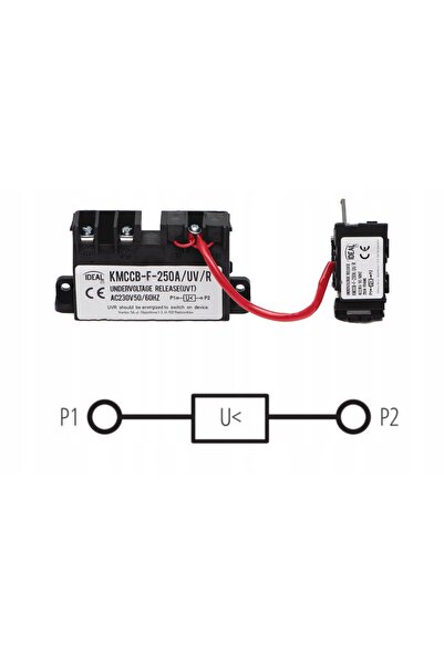 KANLUX PROTECTOR LA SUBTENSIUNE 230V AC KMCCB-F-250A/UV 36300