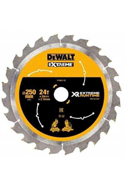 Dewalt Pânză de ferăstrău circular pentru lemn 250mm x 30mm 24 dinți