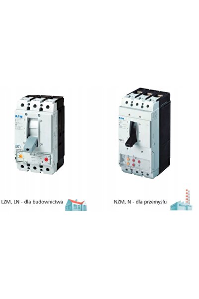 Eaton Întrerupător de putere NZMC2-S200, 3 module, 200A, 271429