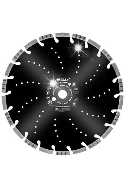 dedra LASER ASFALT 400mm Disc diamantat pentru tăierea asfaltului H1184A