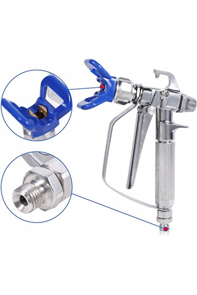 Rosfix Pistol profesional de vopsit cu pulverizare pentru mașini de vopsit, c...