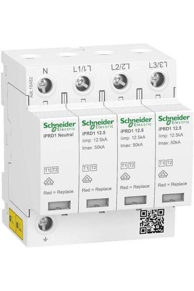 Schneider Electric Protector la supratensiune iPRD1 3P+N clasa B+C A9L16482