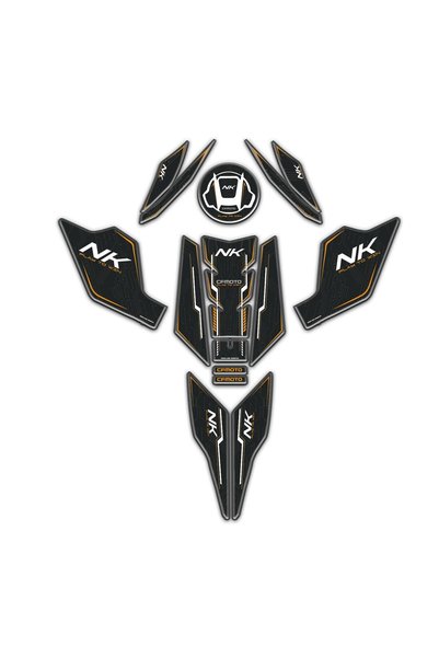 Redline Grafik CfMoto NK 250 2023 - 2027 Uyumlu Tank Pad Kuyruk Pad Kafa Pad ...