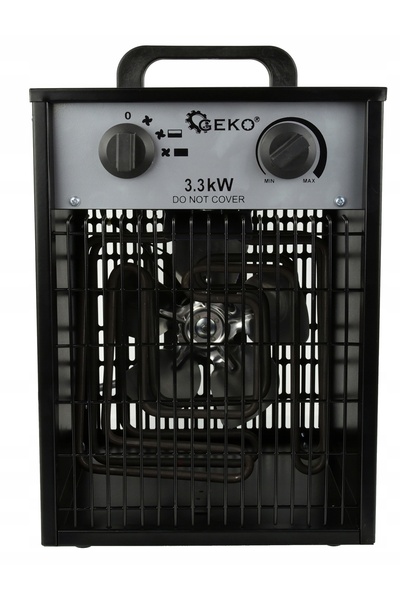 GEKO Încălzitor electric cu termostat integrat 3.3 KW IPX4 G80401