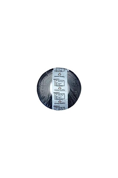 öznur kablo Öznur 3X2.5 mm Black Ttr Multi-Core Cable H05Vv-F 100 Meters