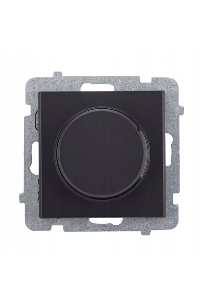 OSPEL Variator rotativ cu buton SONATA ŁP-8R/m/33 NEGRU