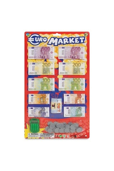 OEM Set de Joaca cu Bancnote si Monezi de Euro cu Calculator