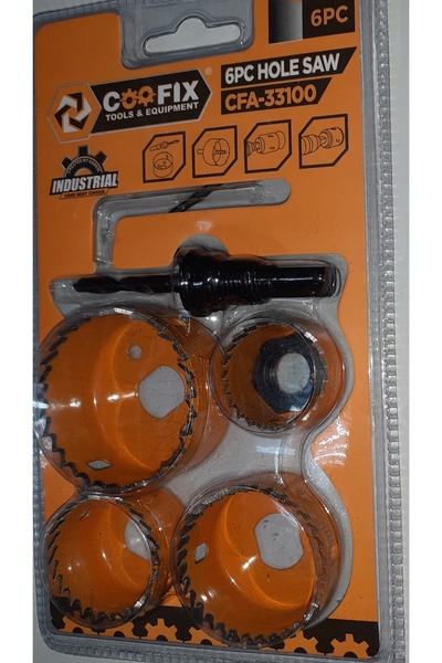 coofix Ferăstrău carotieră pentru lemn 16el 19-127mm