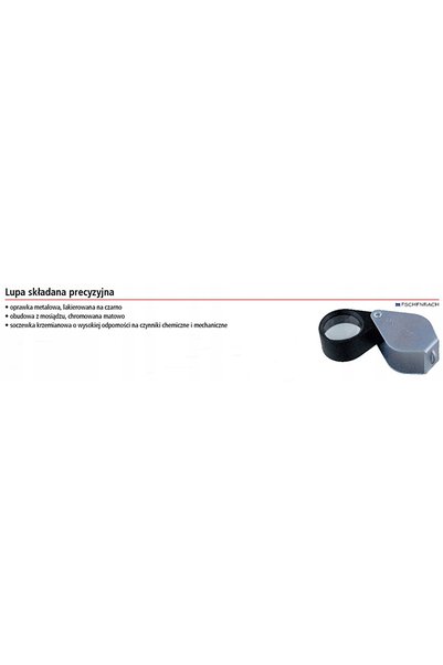 ESCHENBACH Lupă plană retractabilă de înaltă precizie 10x D 21mm