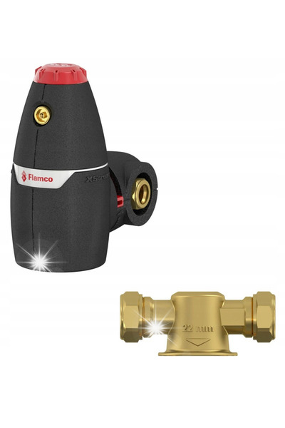 Flamco Separator filtru de aer XSTREAM VENT 22 Cupru CU DN20 cu izolație