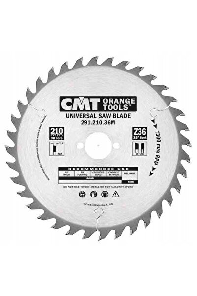 CMT Lamă de ferăstrău pentru lemn, OSB, placaj 200x30mm 36z 291.200.36M