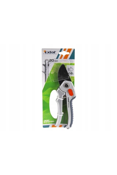 Extol Foarfecă de grădină manuală pentru tăiat crengi de plante, 215mm, ascuț...