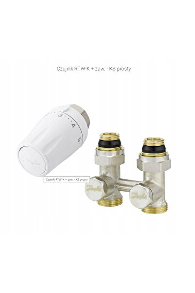 DANFOSS RTV-K+RLV-K SET TERMOSTATIC SIMPLU PENTRU CAP DE ÎNCĂLZIRE, REZISTENT