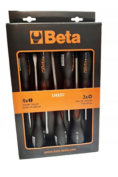 Beta SET DE ȘURUBELNIȚE 7 PIESE /1243/D7 BE1243-D7