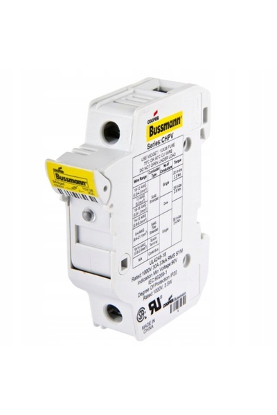 Eaton Siguranță de deconectare PV 2P 30A 10x38mm CHPV2U