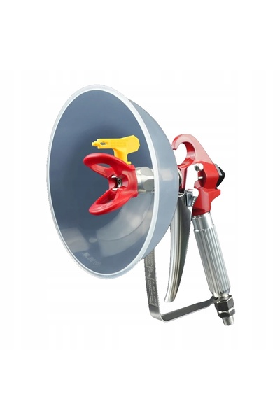 Rosfix Protecție anti-stropire pentru pistol de vopsit de 30 cm, previne stro...