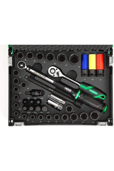 HiKOKI - Hitachi Hikoki Kit auto Cheie dinamometrică cu clichet 1/2 39el