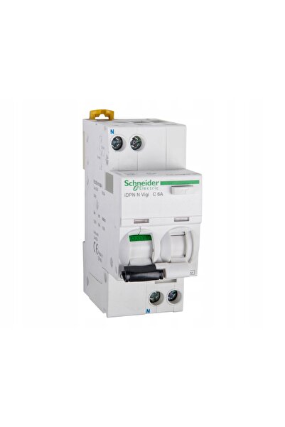 Schneider Electric Acti9 iDPNNVigi-C6-30-AC C6A 1P+N 30mA disjunctor diferenț...