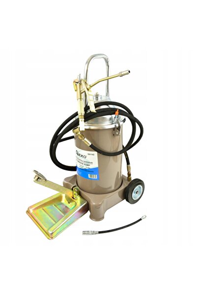 GEKO Pompă de apă cu pedală de 12L + Furtun de 4m G01142