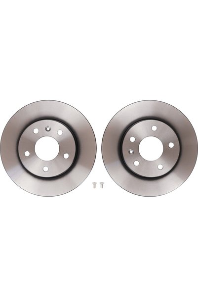 TRW 2x Disc de frână pentru Opel DF4051