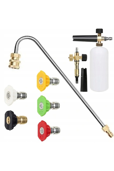 Rosfix 5 DUZE PENTRU LANCE DE SPĂLĂTOR CU PRESIUNE CU CONECTOR RAPID 1/4 " 34...