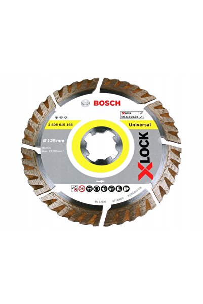 Bosch PRO Disc diamantat multimaterial X-Lock 125mm 2608615166