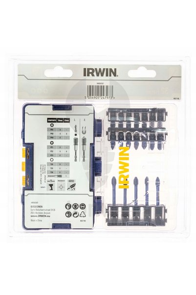 Irwin Set de biți de impact 32el în carcasă mică și rezistentă iw6062507
