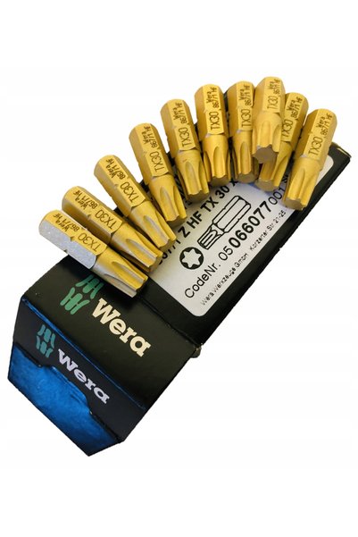 wera Bit de șurubelniță Torx T30 - 10 bucăți