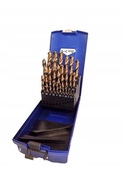KRYPTON Set burghie autocentrante pentru tablă metalică DIN338 HSS-G 1-13mm