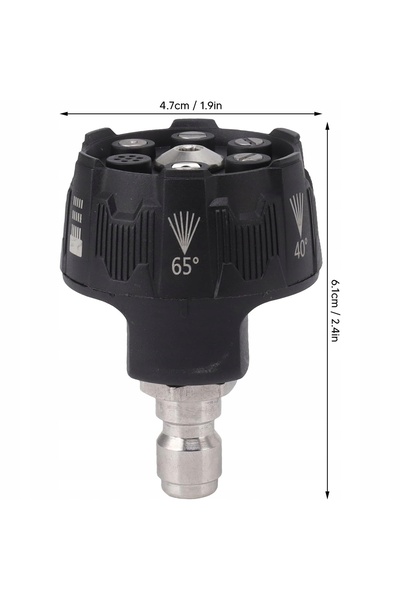 Rosfix Conector rapid duză 6 în 1 de 1/4 " pentru spălător cu presiune LAVOR ...