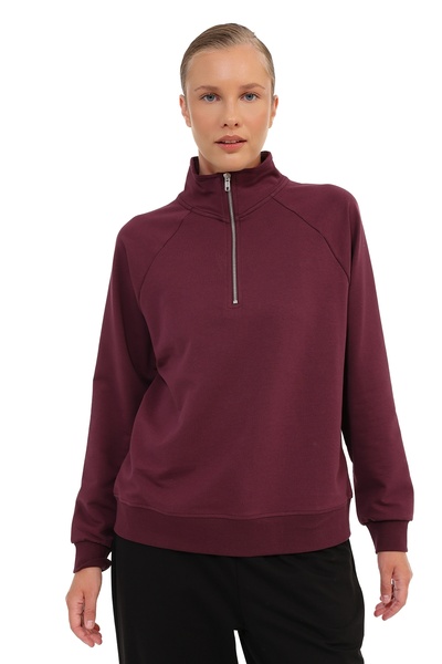 Kinetix Sweatshirt Kadın Mürdüm WL 16LORA