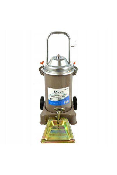 GEKO Boiler de apă de 12 litri cu pedală + furtun de 4m G01142