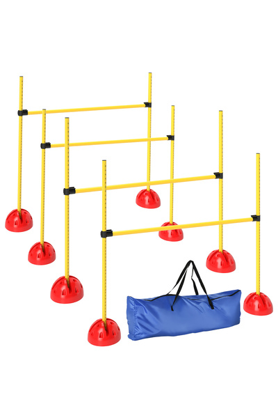 Generic Brand Set de agilitate pentru câini, 4 piese – 4 obstacole și geantă ...