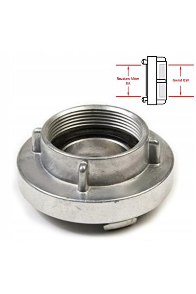 Storz & Bickel Conector STORZ pentru stingerea incendiilor cu filet interior ...