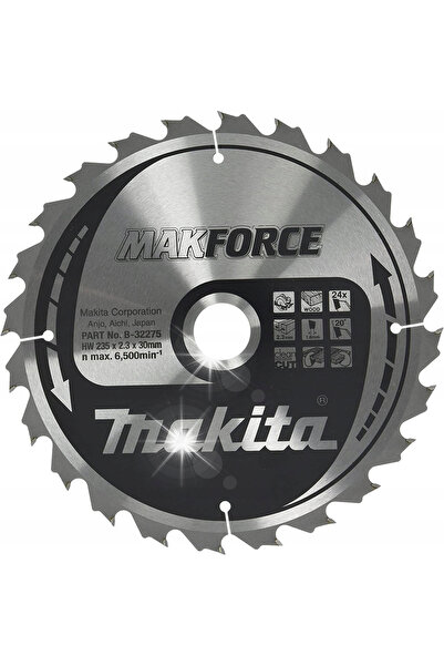 Makita Disc pentru tăiat lemn 235x30mm 24Z Makforce B-32275