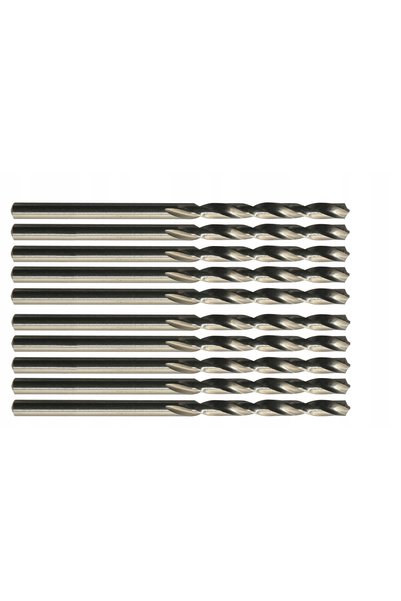 Bass Polska Burghiu BASS pentru oțel și metal SUPER HSS 9mm 125mm 10 bucăți