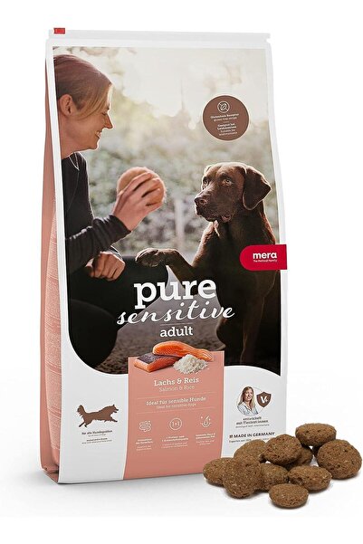 Mera Pure Sensitive Somon Pirinç Adult Yetişkin Köpek Maması 12.5kg