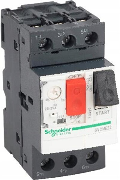 Schneider Electric Disjunctor motor gv2me cu acționare prin buton, 20-25A, ti...
