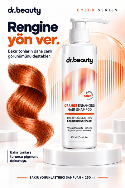Dr.Beauty Turuncu Şampuan - Bakır Yoğunlaştırıcı 250 ml - Dr. Beauty Orange E...